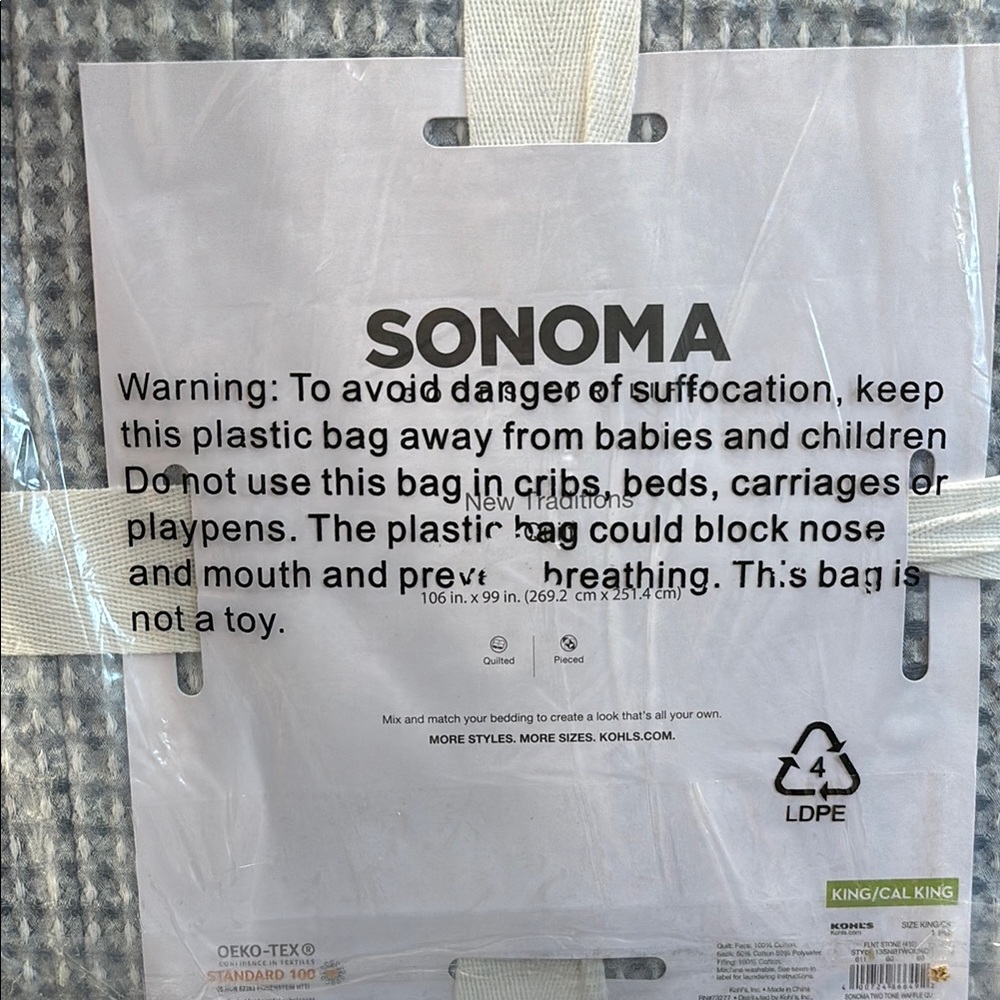 Sonoma King/Cal King Blanket